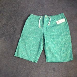 Men teal Staple shorts Brand New!